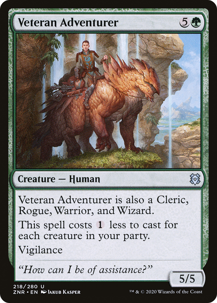 Veteran Adventurer - Foil