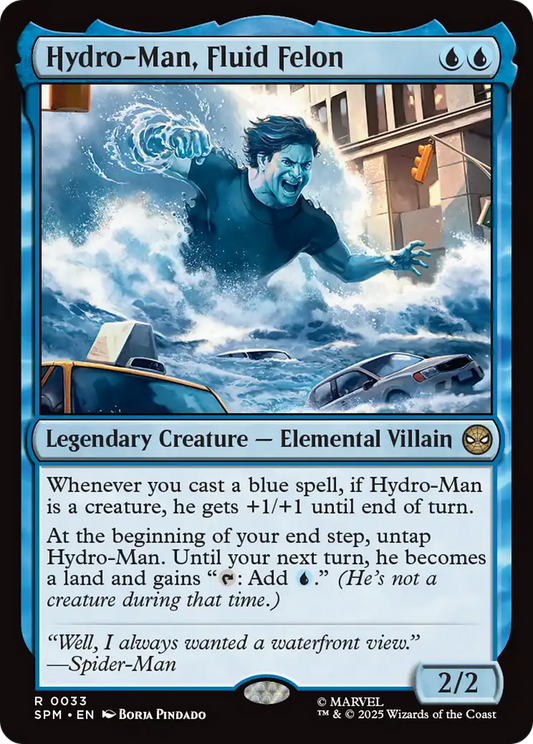 Hydro-Man, Fluid Felon - Foil