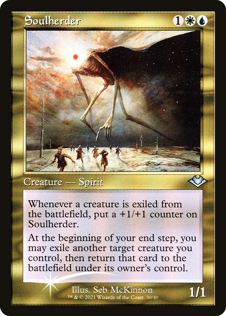 Soulherder (030) (Retro Frame) - Foil
