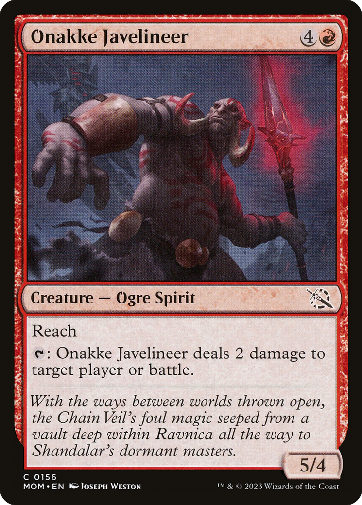 Onakke Javelineer - Foil