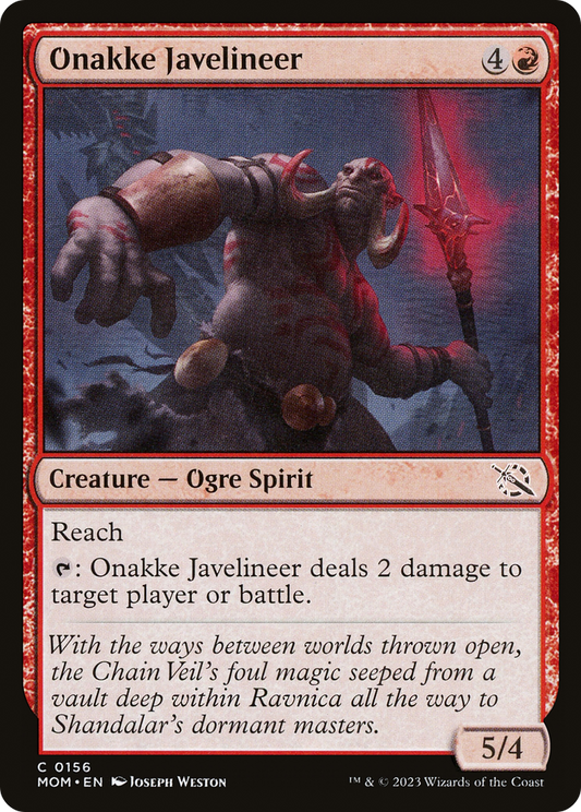 Onakke Javelineer - Foil