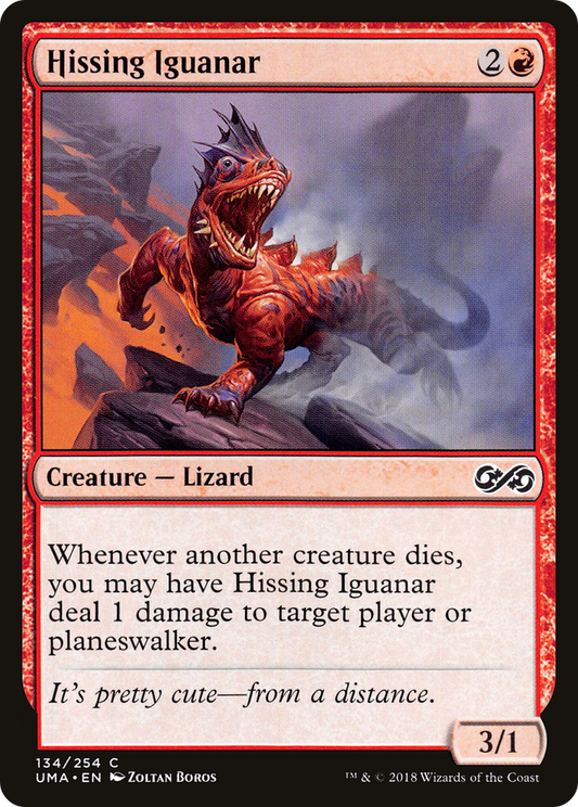 Hissing Iguanar - Foil