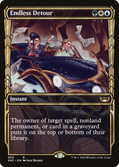 Endless Detour (305) (Showcase) - Foil