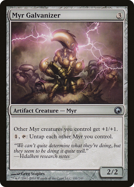 Myr Galvanizer - Foil