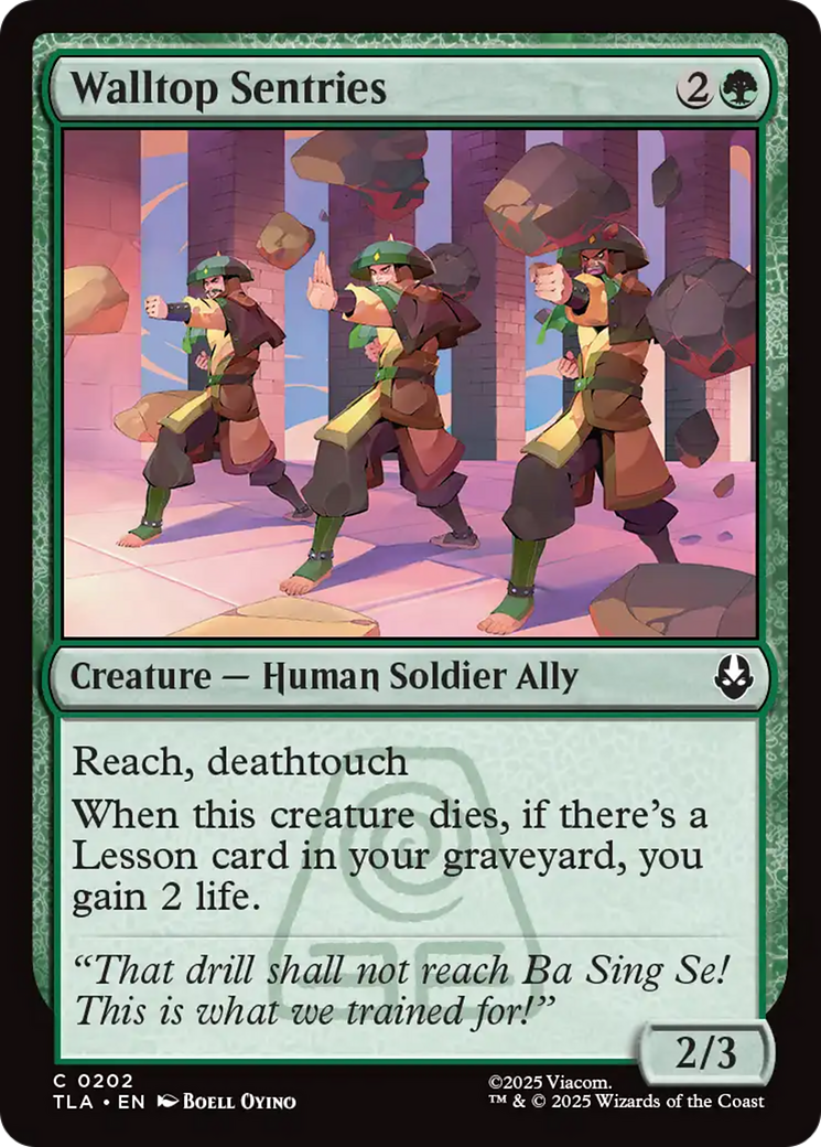 Walltop Sentries - Foil tla
