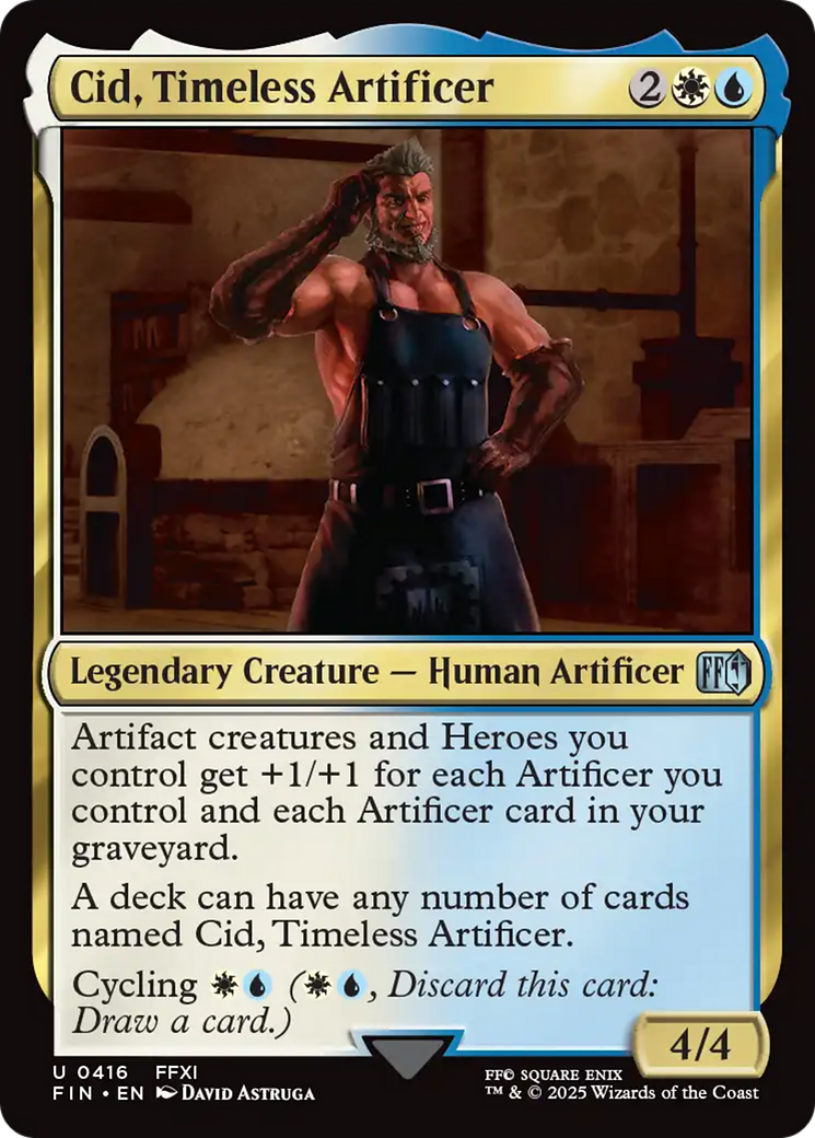 Cid, Timeless Artificer (0416) - Foil
