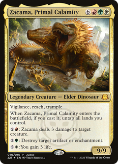 Zacama, Primal Calamity (010) (Judge) - Foil