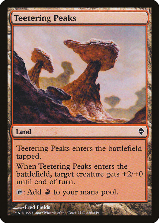 Teetering Peaks - Foil