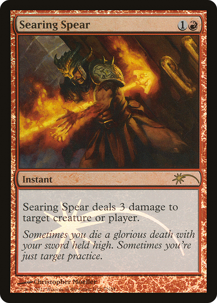 Searing Spear (001) (FNM) - Foil