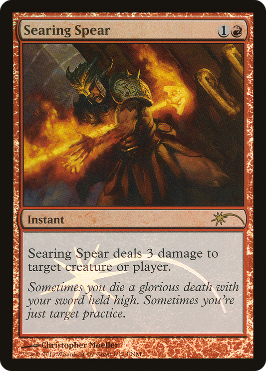Searing Spear (001) (FNM) - Foil
