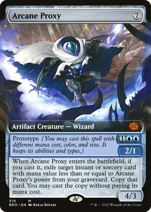 Arcane Proxy (319) (Extended Art) - Foil