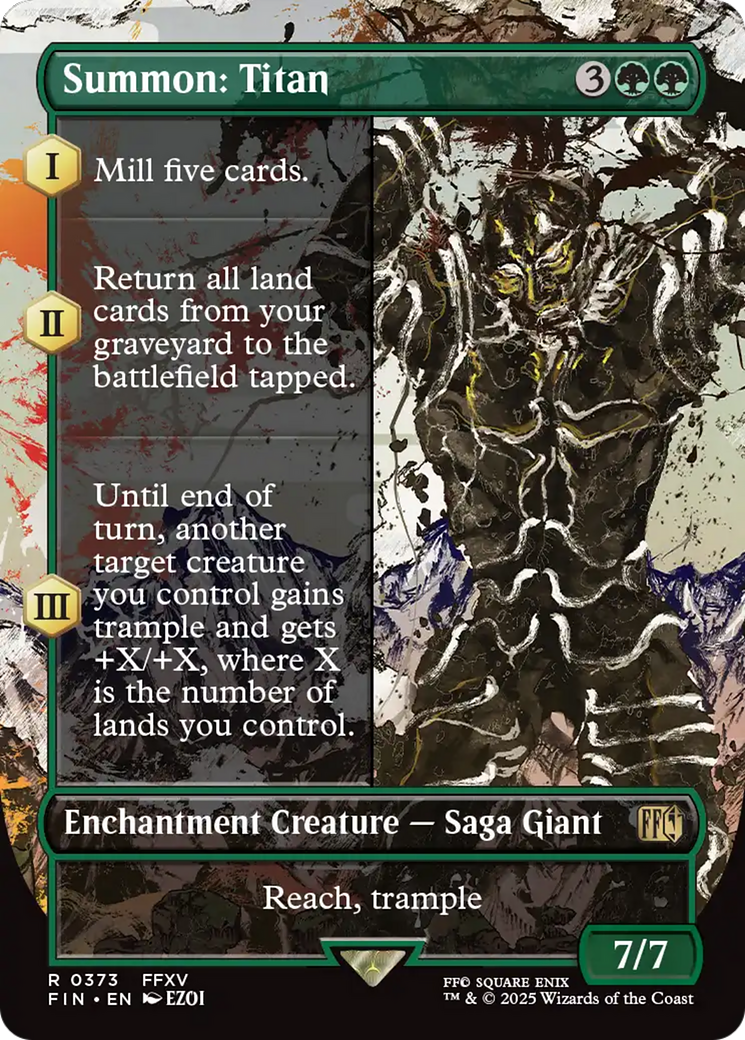 Summon: Titan (0373) (Borderless)