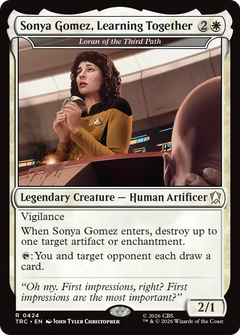Sonya Gomez, Learning Together [Loran of the Third Path] (TRC)