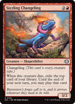 Sizzling Changeling (0155) (ECL) - Foil