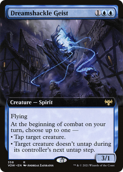 Dreamshackle Geist (358) (Extended Art) - Foil