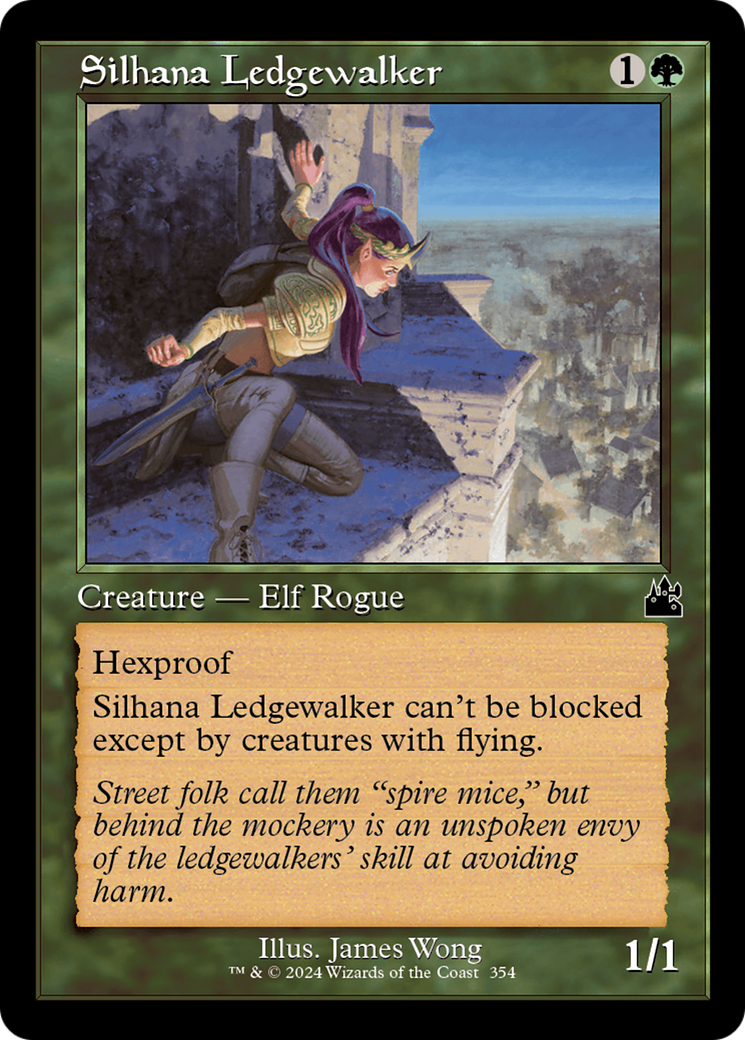 Silhana Ledgewalker (0354) (Retro Frame) - Foil