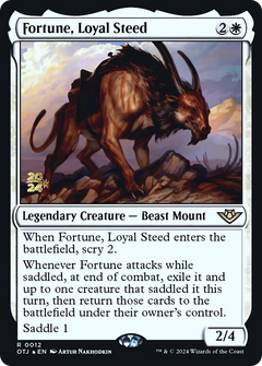 Fortune, Loyal Steed (0012) (Prerelease) - Foil