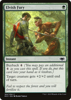 Elvish Fury - Foil