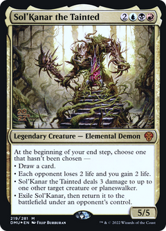 Sol'Kanar the Tainted (219) (Prerelease) - Foil