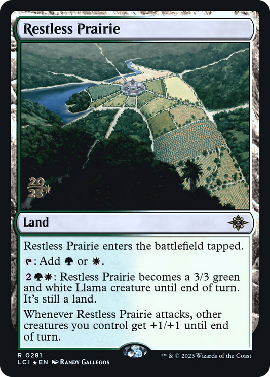 Restless Prairie (0281) (Prerelease) - Foil