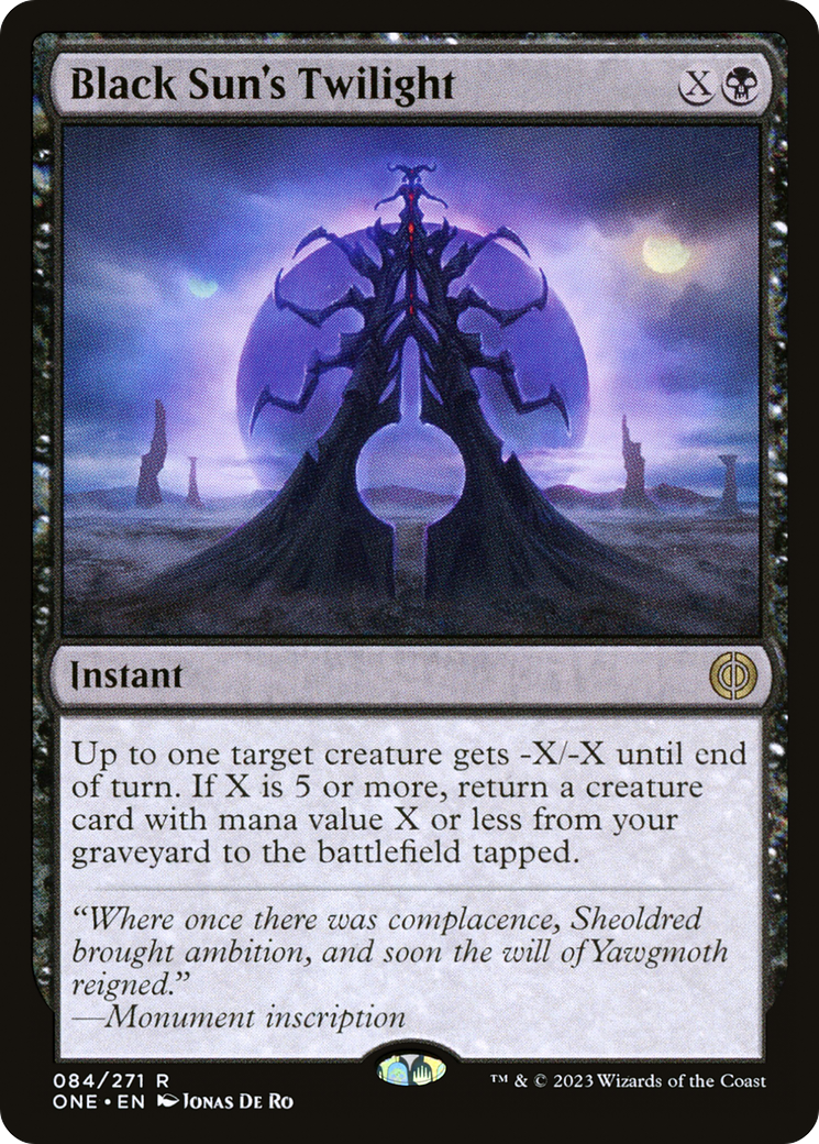 Black Sun's Twilight - Foil