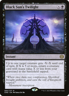 Black Sun's Twilight - Foil
