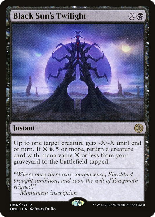 Black Sun's Twilight - Foil