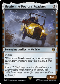 Bessie, the Doctor's Roadster (0171) - Foil
