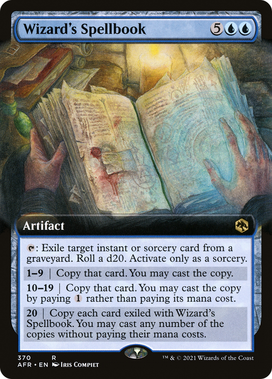 Wizard's Spellbook (370) (Extended Art)