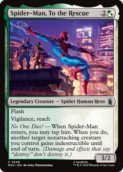 Spider-Man, To the Rescue (MSH) - Foil