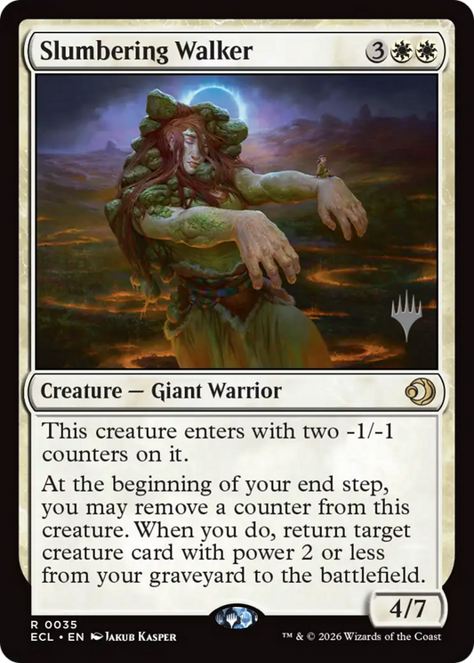 Slumbering Walker (0035) (Promo Pack) (PECL) - Foil