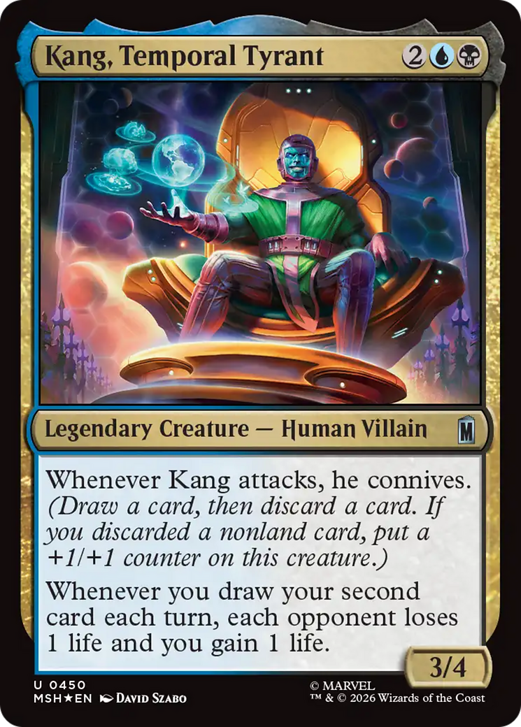 Kang, Temporal Tyrant (0450) (MSH) - Surge Foil