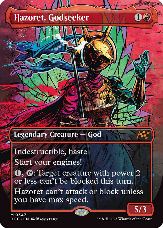Hazoret, Godseeker (0347) (Borderless)