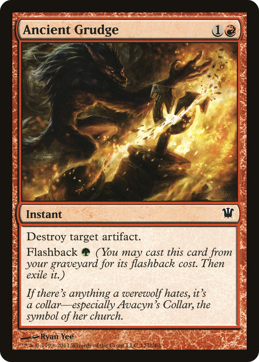 Ancient Grudge - Foil