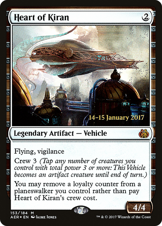 Heart of Kiran (153) (Prerelease) - Foil