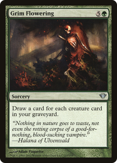 Grim Flowering - Foil