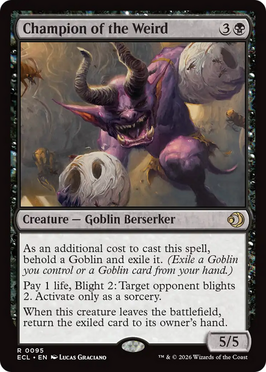 Champion of the Weird (0095) (ECL) - Foil