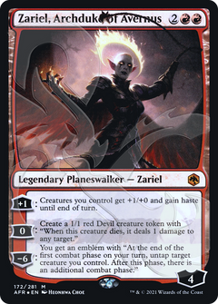 Zariel, Archduke of Avernus (172) (Ampersand) - Foil