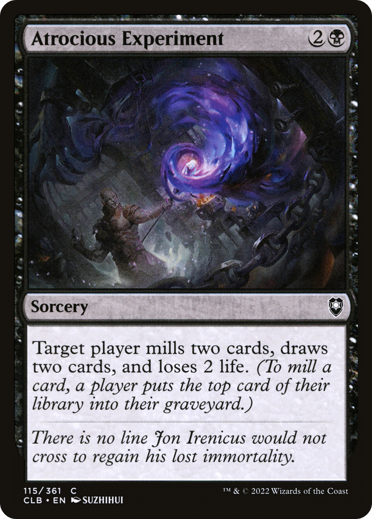 Atrocious Experiment - Foil