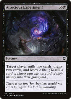 Atrocious Experiment - Foil