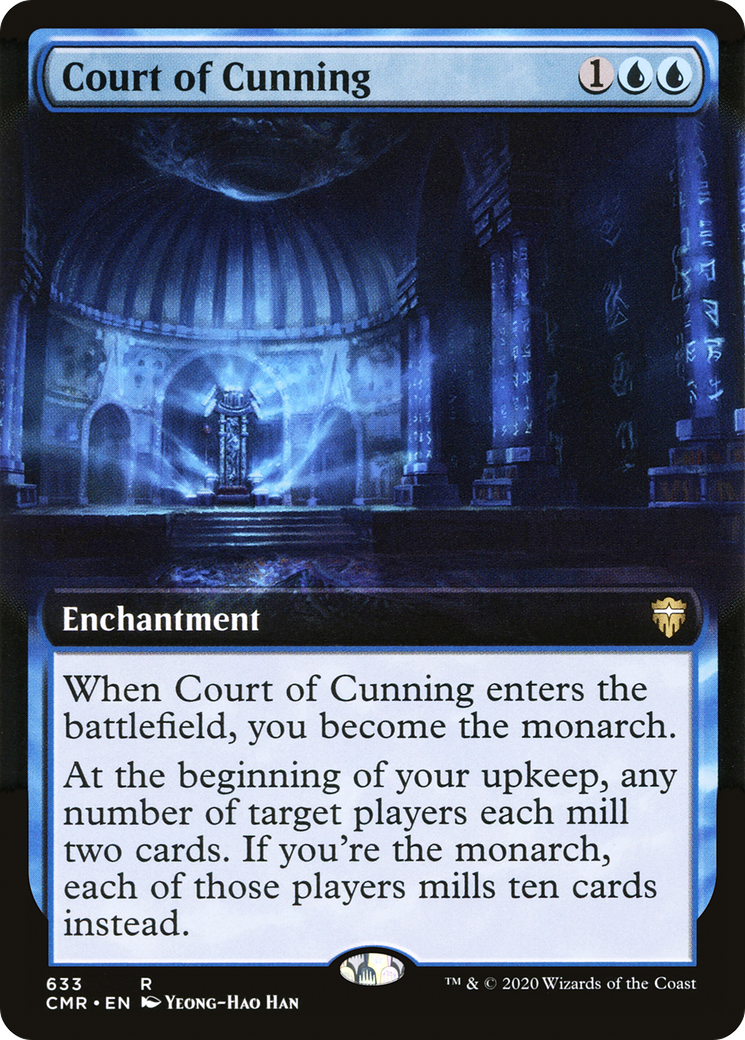 Court of Cunning (633) (Extended Art) - Foil