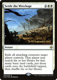 Settle the Wreckage (034) (Prerelease) - Foil