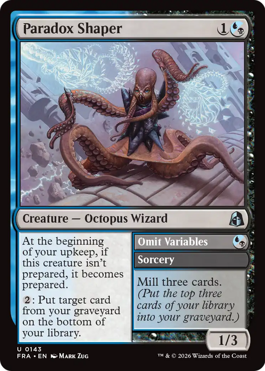 Paradox Shaper // Omit Variables (FRA) - Foil