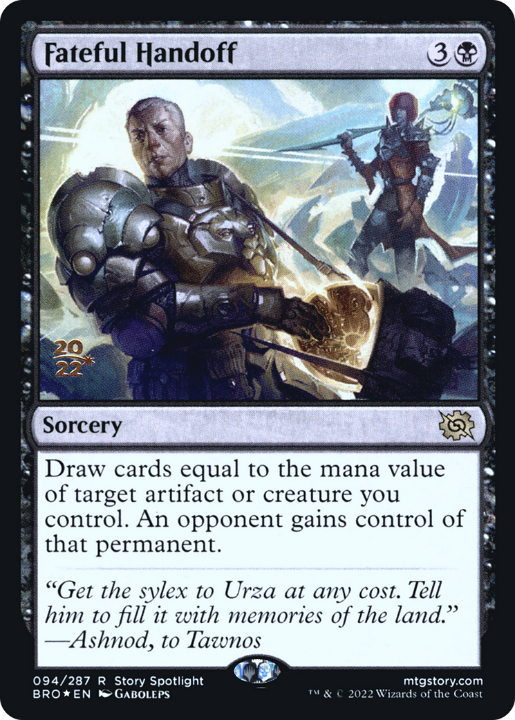 Fateful Handoff (094) (Prerelease) - Foil