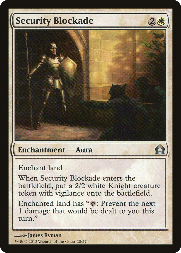 Security Blockade - Foil