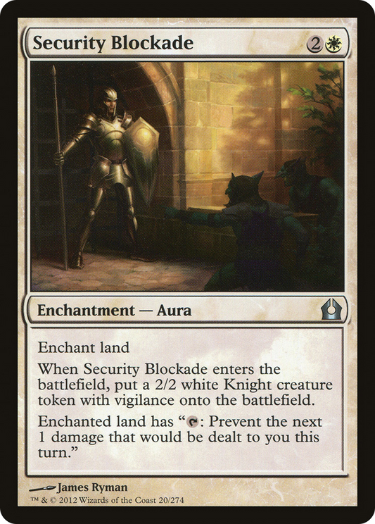 Security Blockade - Foil