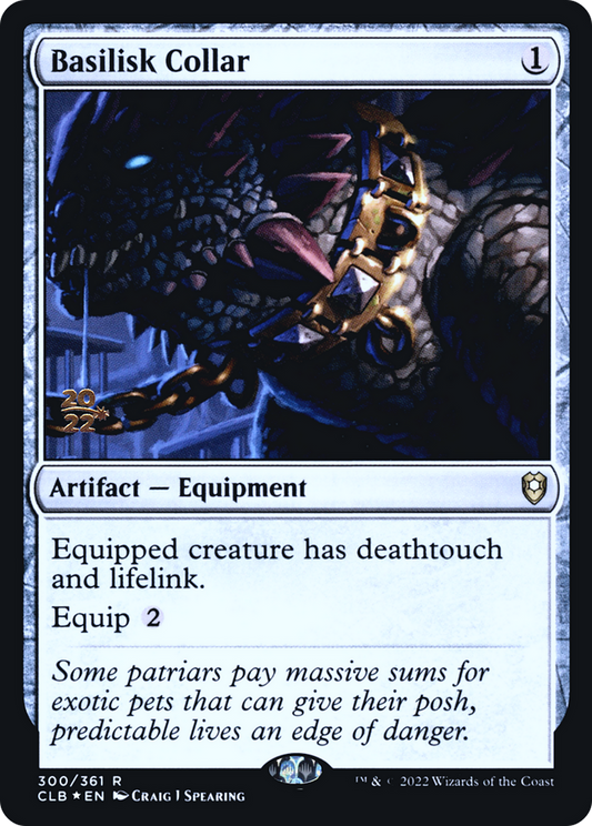 Basilisk Collar (300) (Prerelease) - Foil