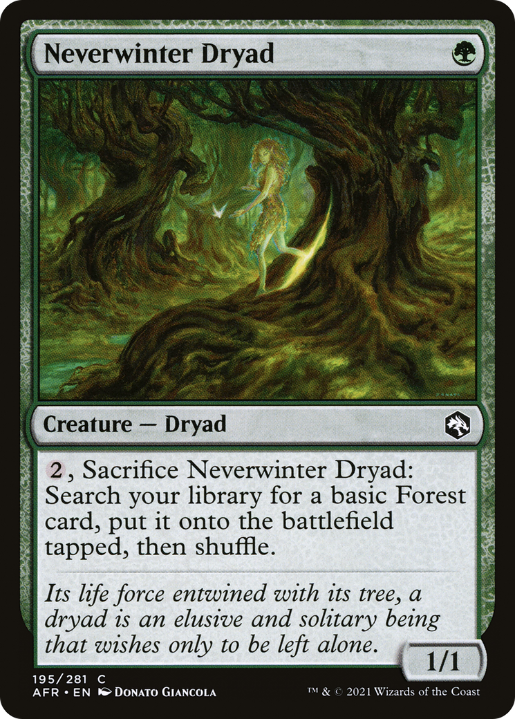 Neverwinter Dryad - Foil
