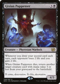 Gixian Puppeteer (099) (Promo Pack) - Foil