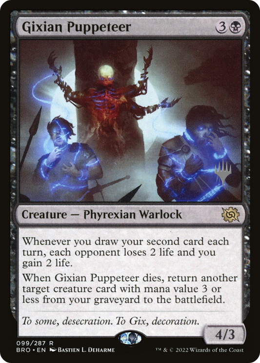 Gixian Puppeteer (099) (Promo Pack) - Foil